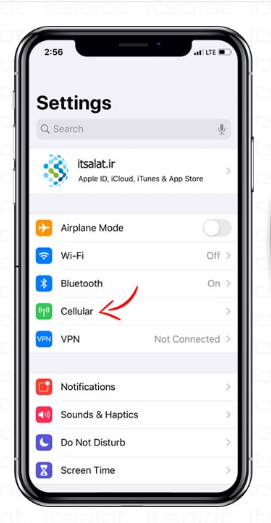 نحوه فعال کردن Hotspot در آیفون
