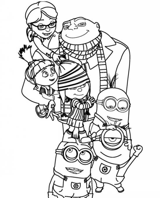  نقاشی مینیون / نقاشی و رنگ آمیزی مینیون / نقاشی minion