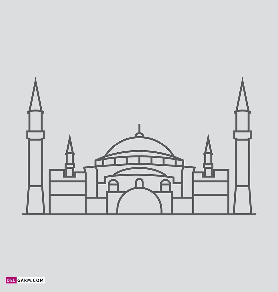 عکس خفن عکس مسجد نقاشی