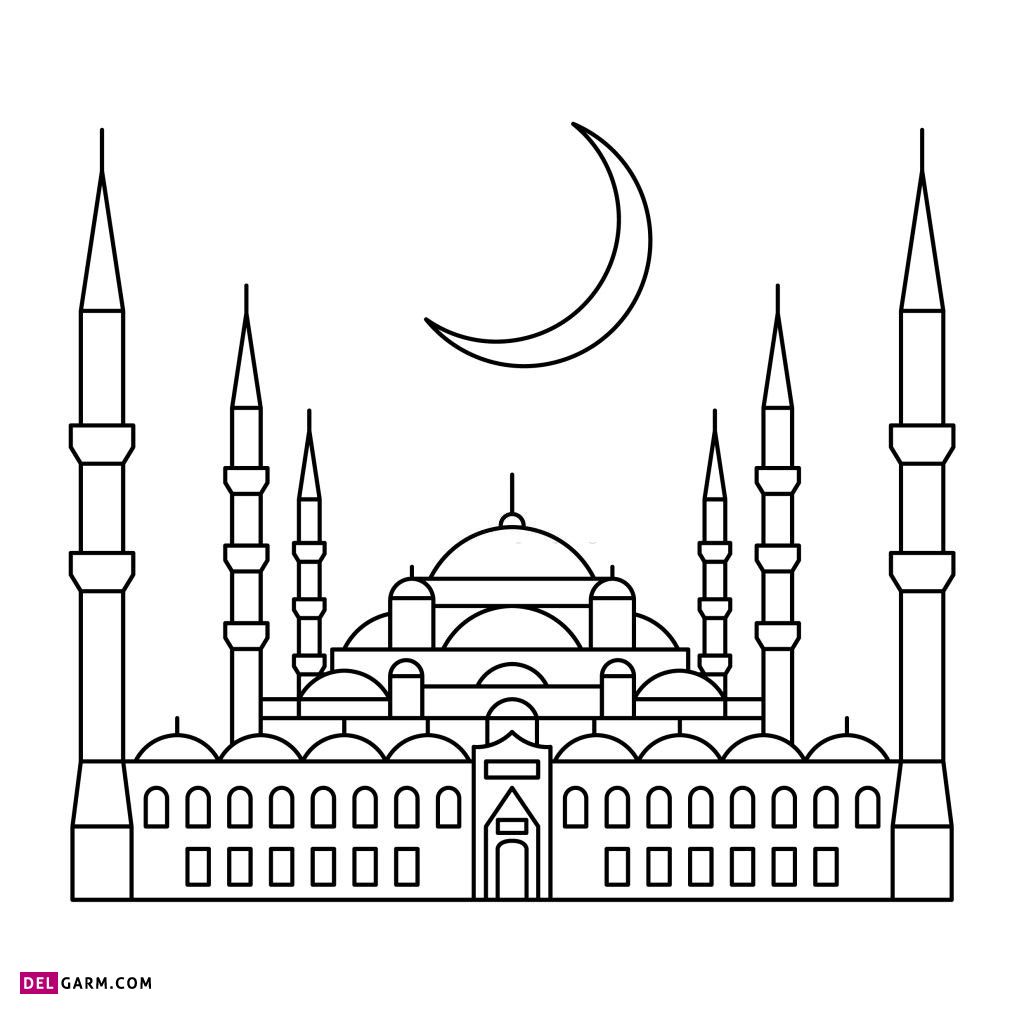 عکس خفن عکس مسجد نقاشی