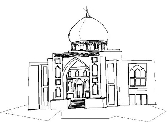 عکس خفن عکس مسجد نقاشی