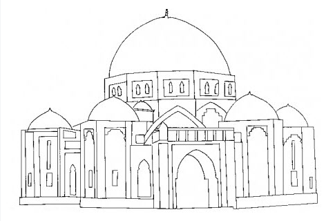 عکس خفن عکس مسجد نقاشی
