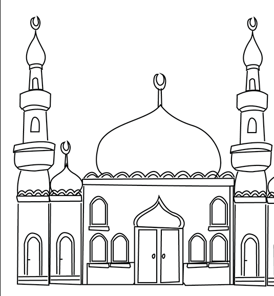 عکس خفن عکس مسجد نقاشی
