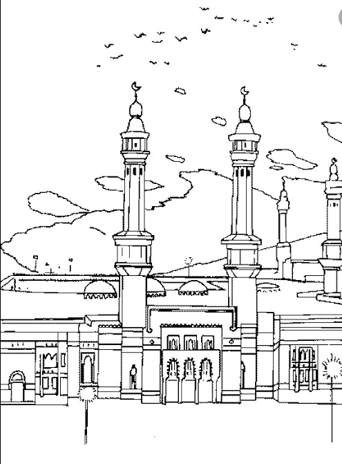 عکس خفن عکس مسجد نقاشی