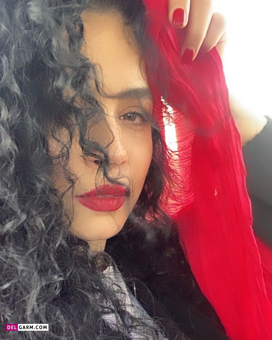 موهای پرپشت ملیکا شریفی نیا / بایدم بنازه به موهاش !