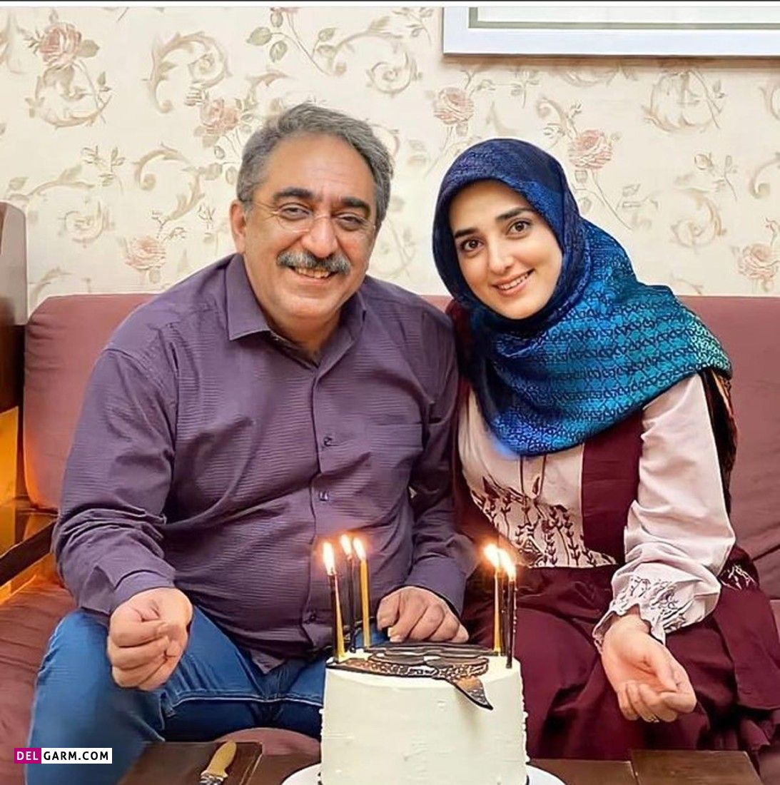 تفاوت سنی بسیار زیاد همسر سابق مهسا ملک با همسر جدیدش / انگار دخترشه !