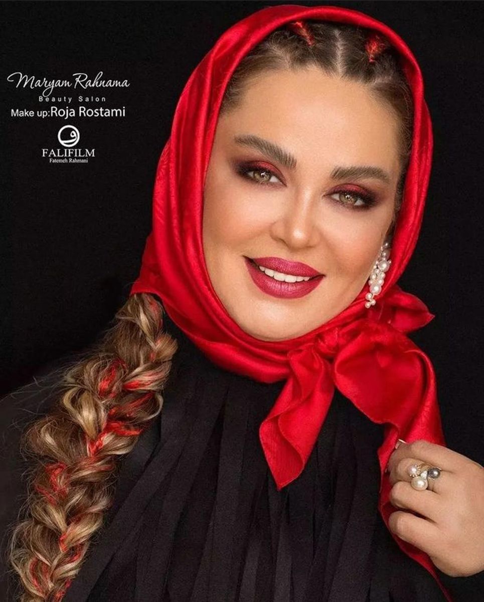 بافت موی هالیوودی بازیگر مسن سینما و تلویزیون با رژلب جیغ !