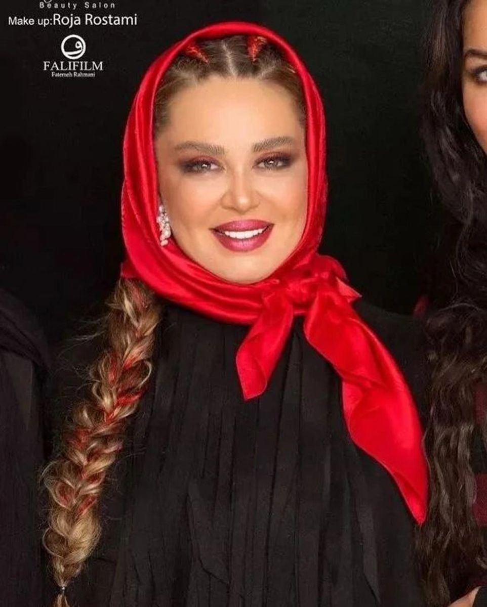 بافت موی هالیوودی بازیگر مسن سینما و تلویزیون با رژلب جیغ !