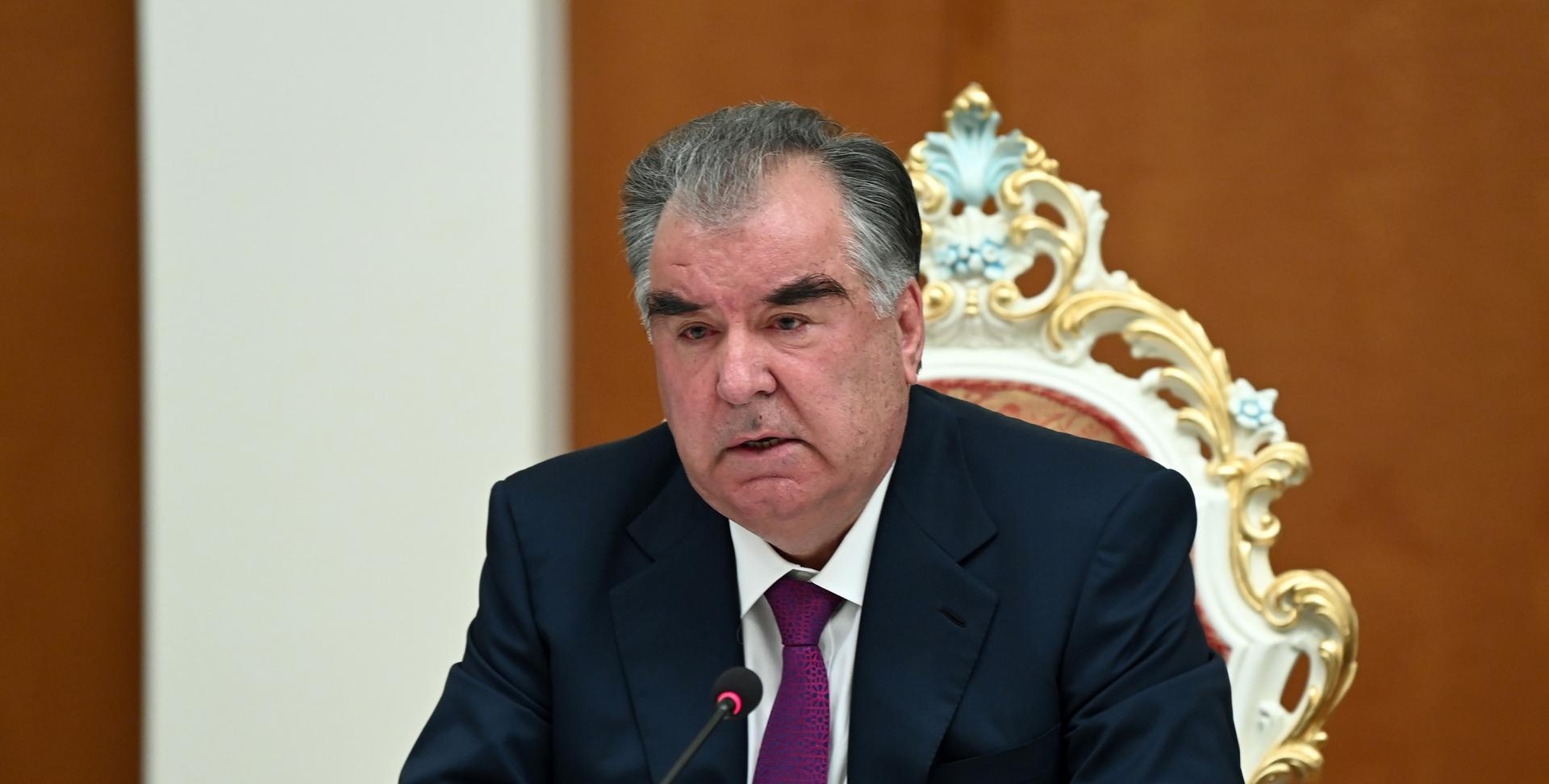 رقص رئیس جمهور تاجیکستان