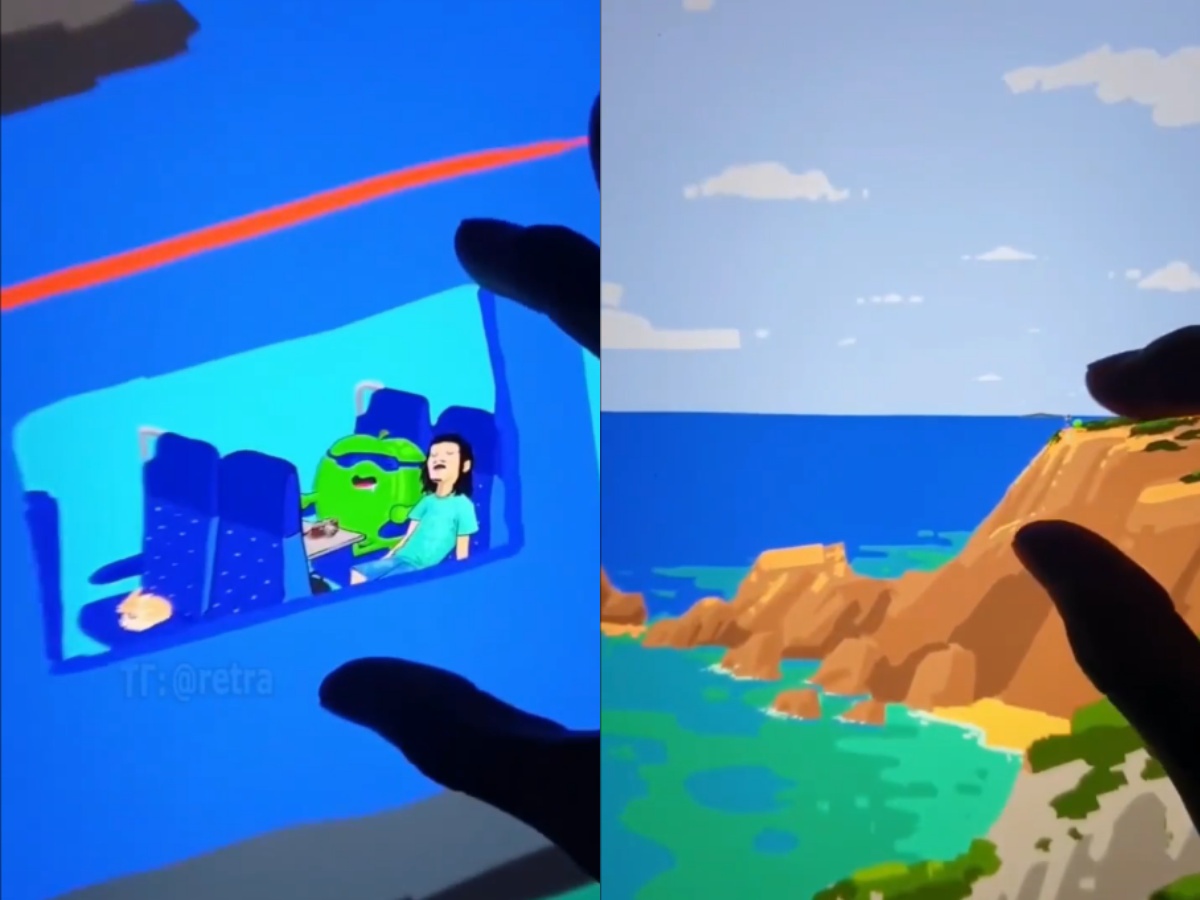 این تصویر انتها ندارد / ببینید و شوکه شوید !!