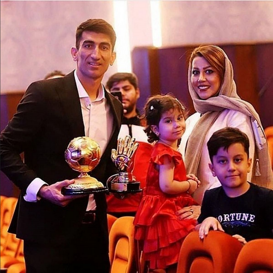 همسر بیرانوند