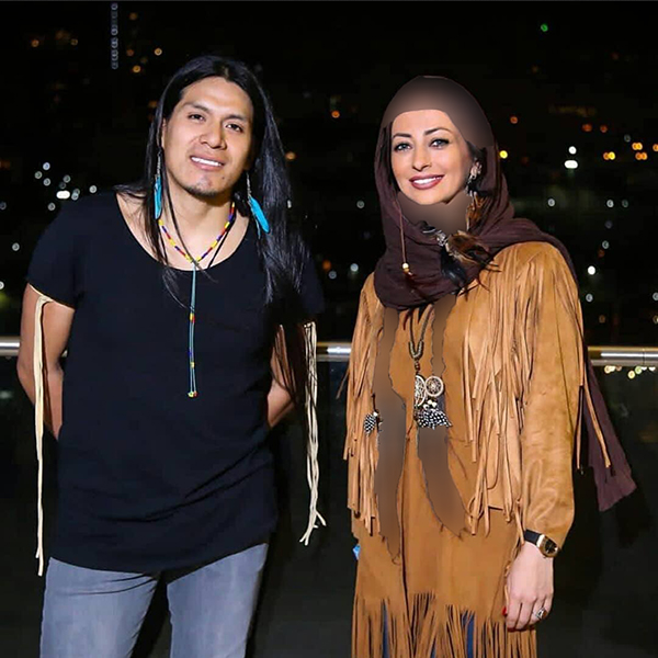نفیسه روشن در آمریکا
