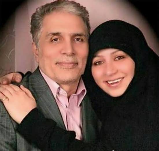 پیری زود هنگام همسر جوان قاسم افشار بعد از فوت همسر و فرزندش !!
