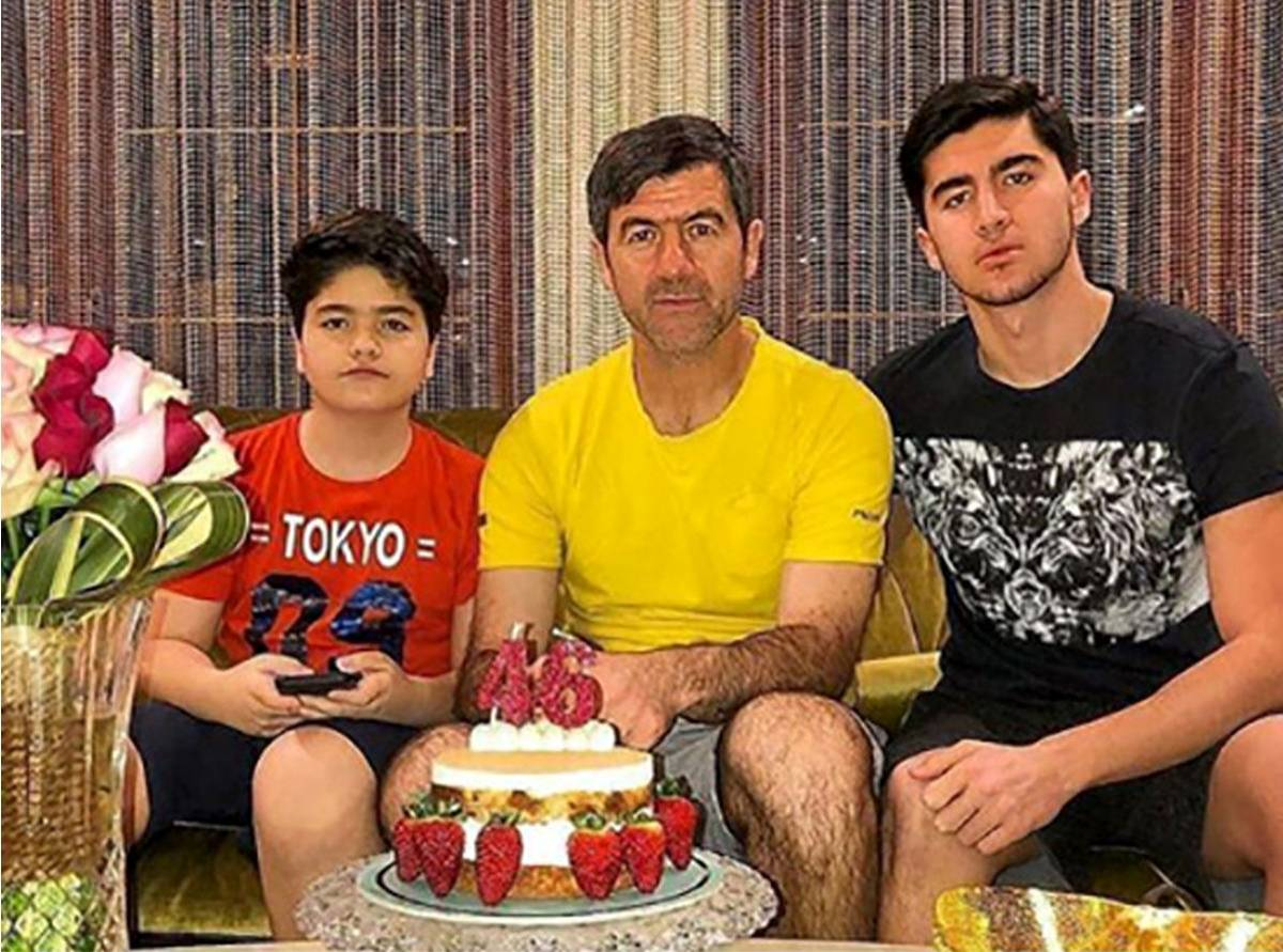 امیر و امید آقازاده های خوش تیپ و چشم و ابرو مشکی کریم باقری !!
