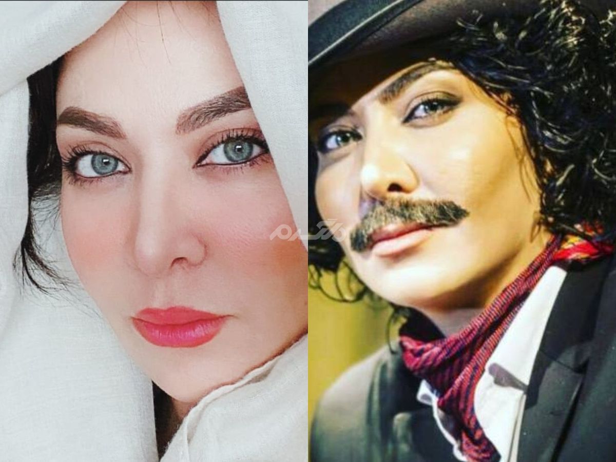 زیباترین بازیگر زن سینما و تلویزیون با چهره ای کاملا مردانه / رنگ چشم خودشه ؟ شناختید ؟!