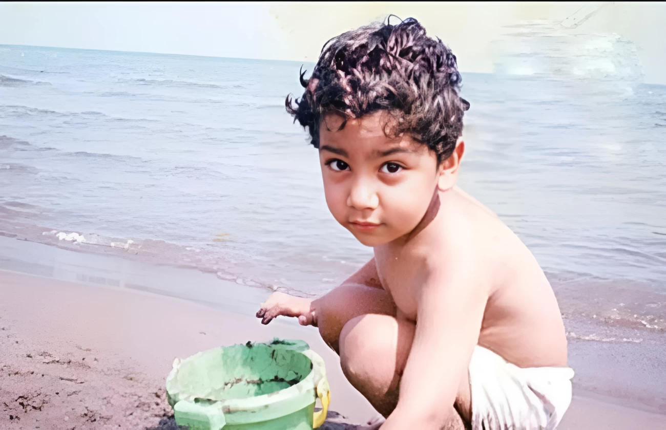 کودکی سامان گوران