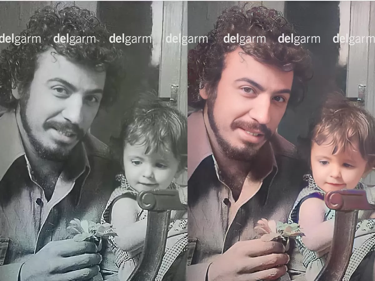 لیلا حاتمی و پدرش