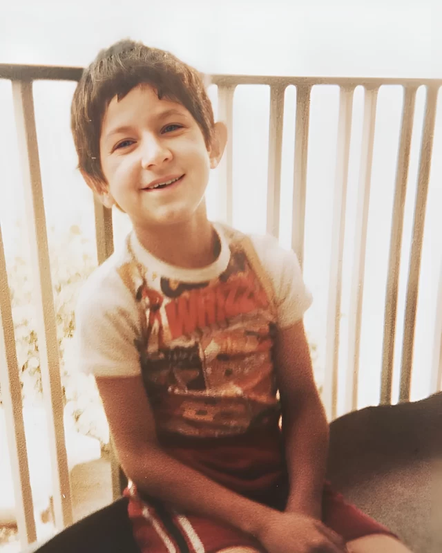 کودکی شهاب عباسی