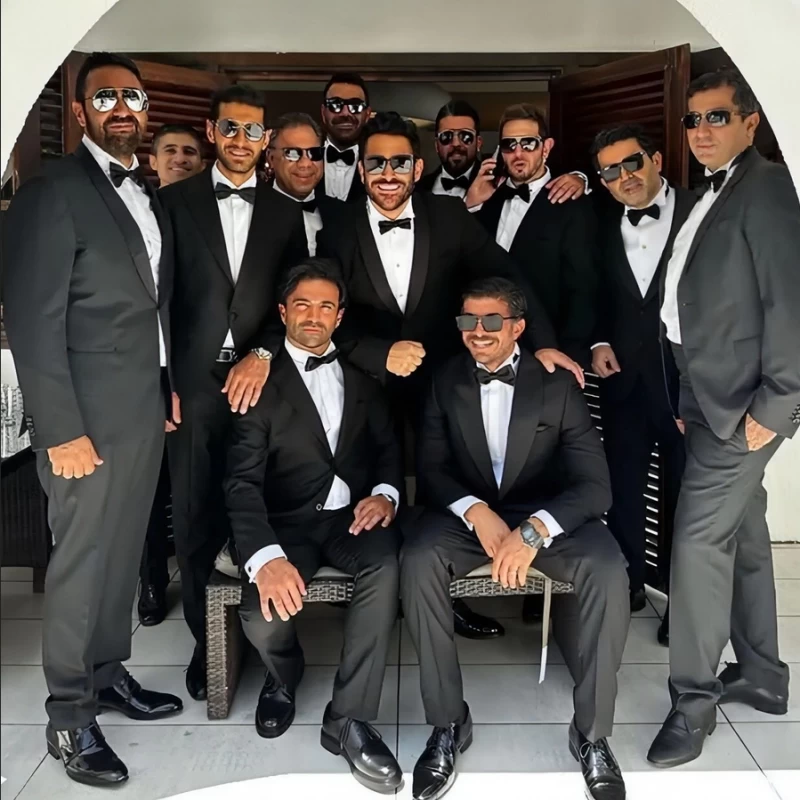 آیسان آقاخانی و همسرش محمدرضا 