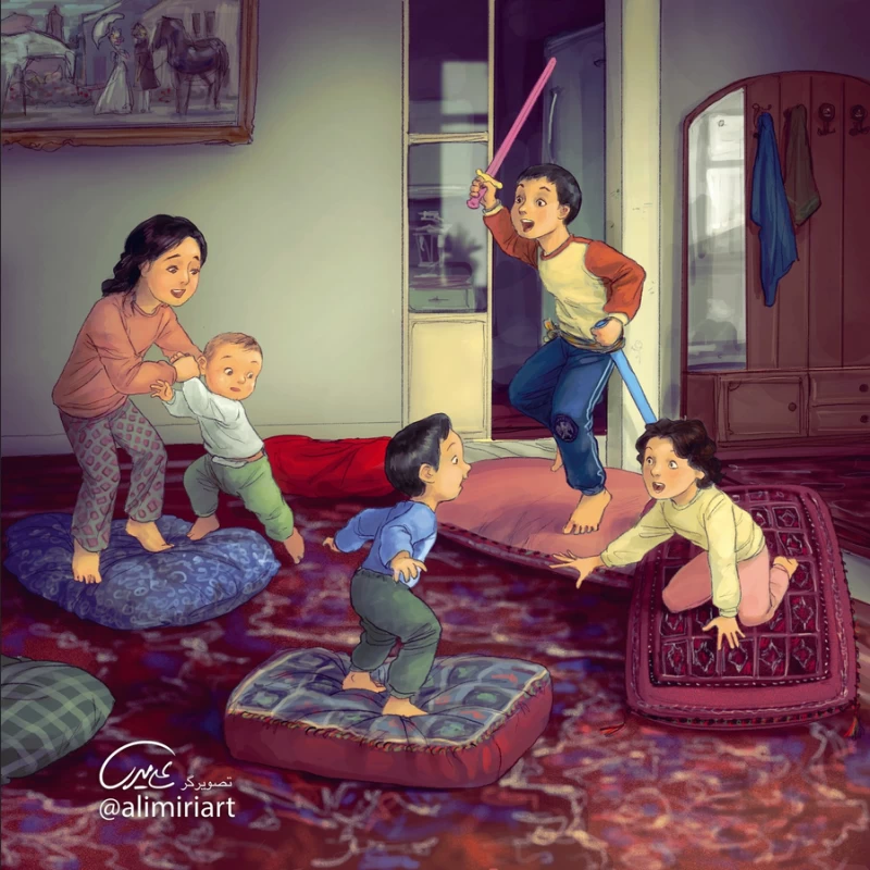 بازی های بچه های دهه (۷۰-۶۰-۵۰) که برای همیشه از یاد رفتند...!