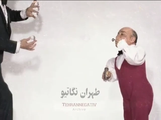 تیپ خفن و شیک سمندون در حال شعبده بازی!!!