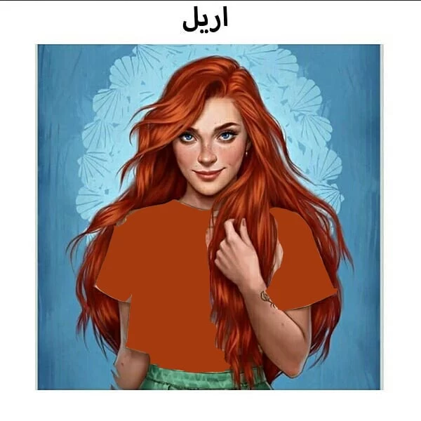 پرنسس های دیزنی با تیپ و ظاهری مدرن زیباترند یا در دنیای انیمیشن ؟