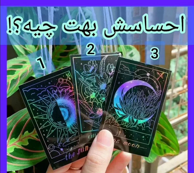 اول نیت کن بعد ۱ کارت انتخاب کن تا احساس عشقت و بهت بگم!!!