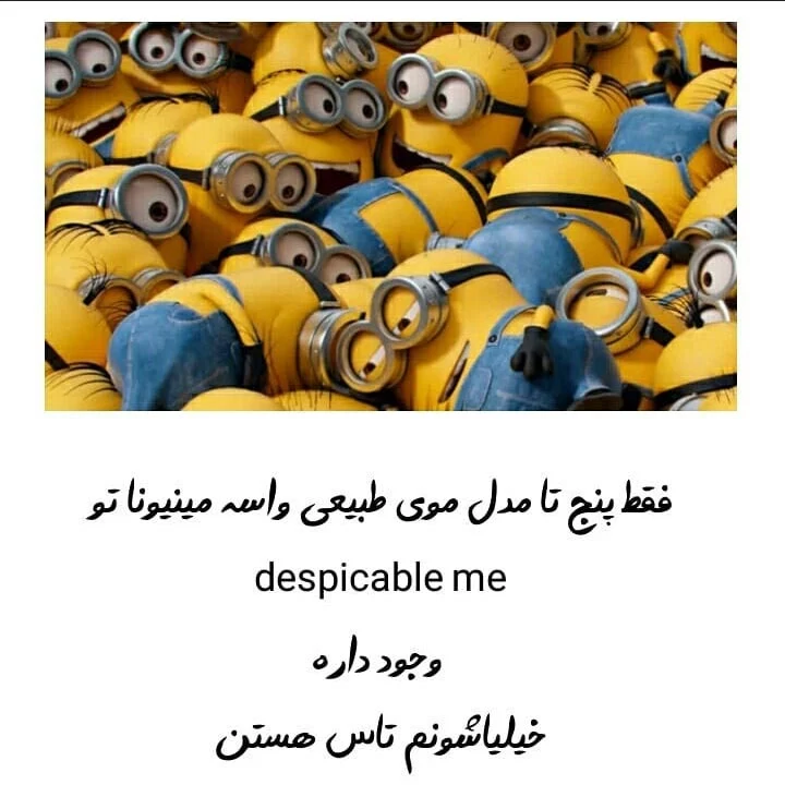 مینیون ها با این قد ریزه میزشون چه اسراری دارن...