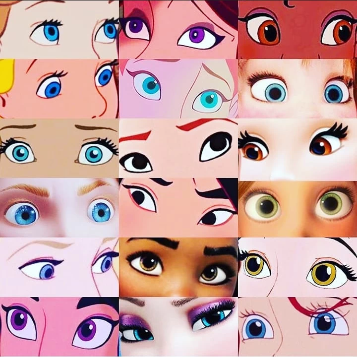 این چشم ها متعلق به کدام پرنسس دیزنی میباشد ؟