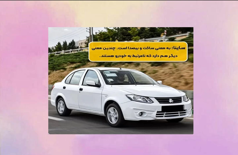 معنی اسم ماشین های ایرانی رو میدونستی ؟