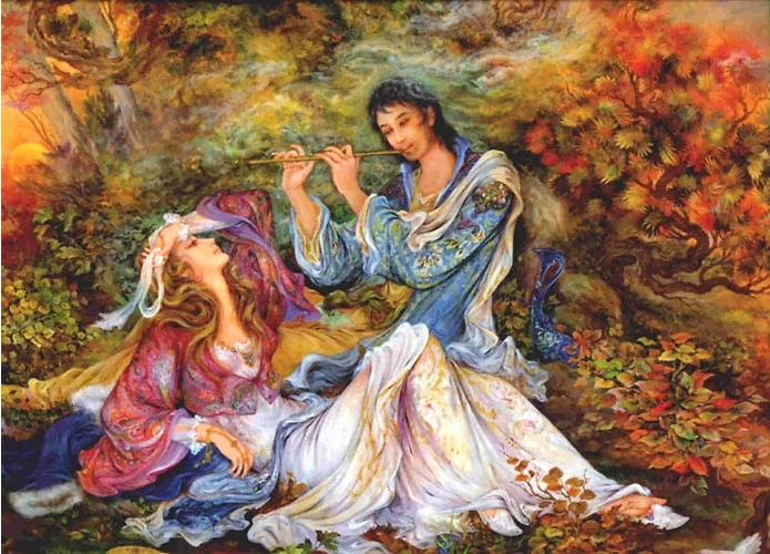 تا حالا چهره واقعی لیلی و مجنون رو دیده بودین ؟!