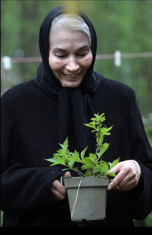 پروانه معصومی لحظاتی قبل از فوتش در خانه جدیدش در گیلان !