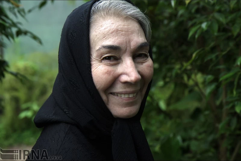 پروانه معصومی لحظاتی قبل از فوتش در خانه جدیدش در گیلان !