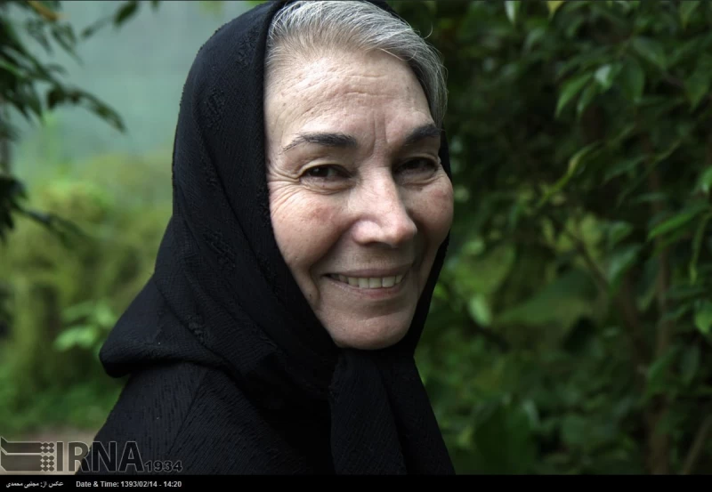 پروانه معصومی لحظاتی قبل از فوتش در خانه جدیدش در گیلان !