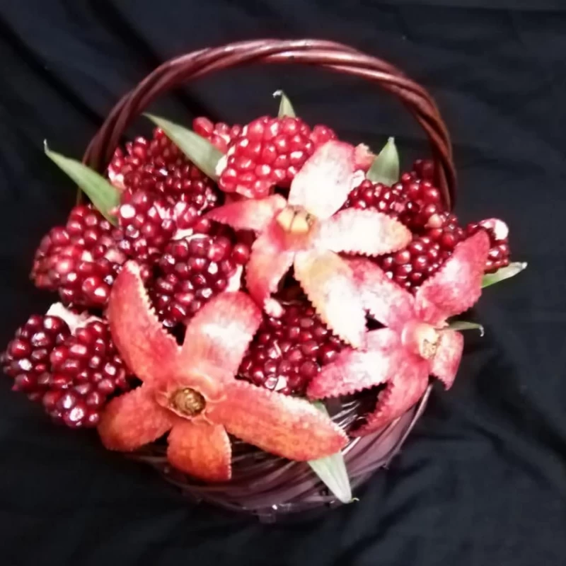 عکس انار تزیین شده