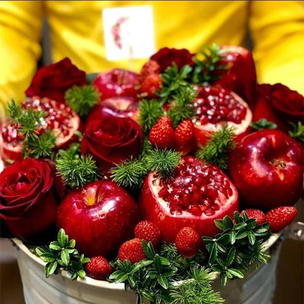  عکس انار تزیین شده