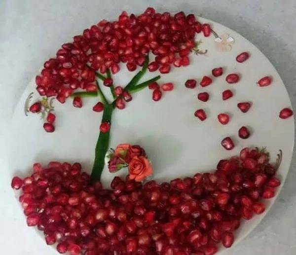  عکس انار تزیین شده