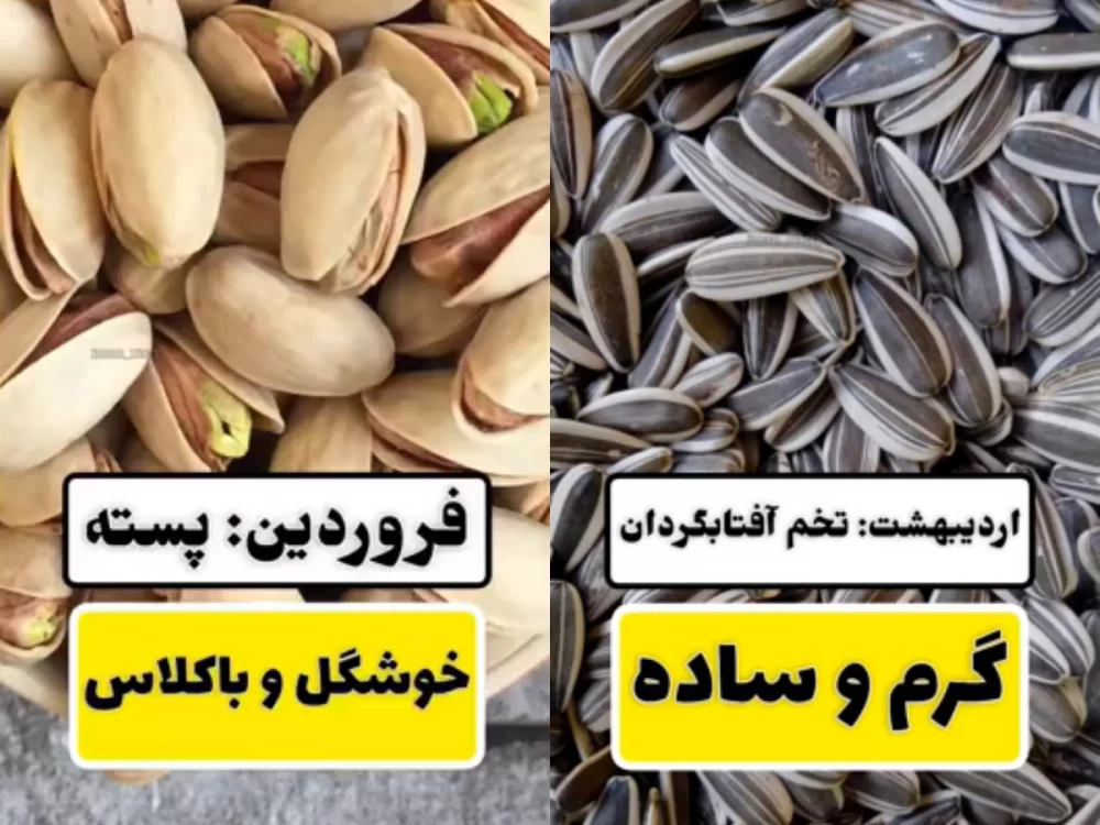 آجیل ماه تولد تو چیه ؟ 