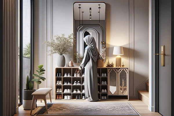 استفاده از کنسول بجای جاکفشی؛ جایگزینی خلاقانه