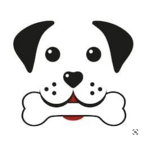 عکس نقاشی سگ واقعی