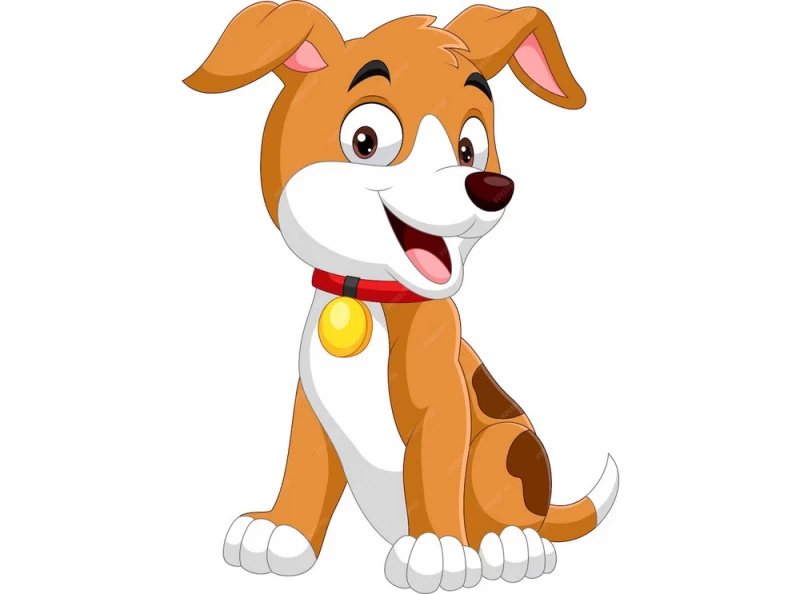 عکس نقاشی سگ واقعی