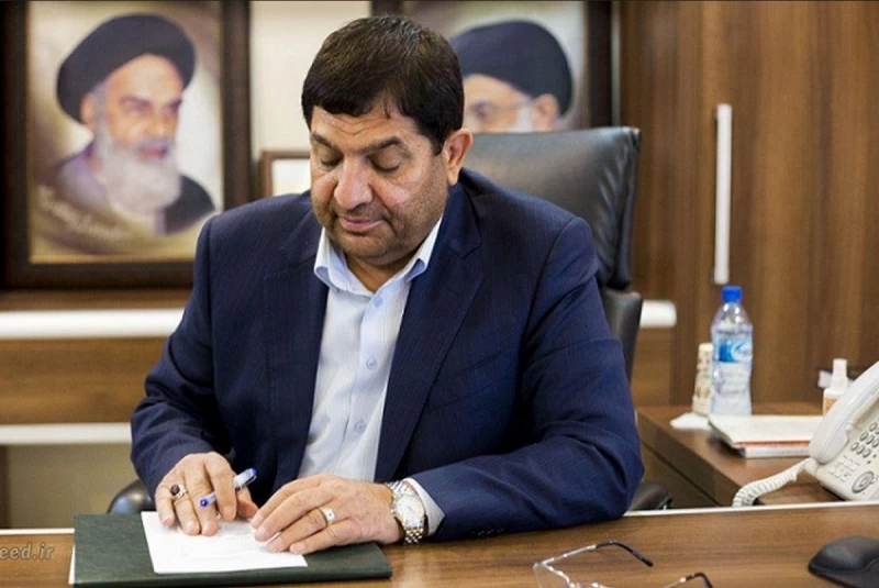 عکس محمد مخبر معاون اول رئیس جمهور اسلامی ایران سید ابراهیم رئیسی !