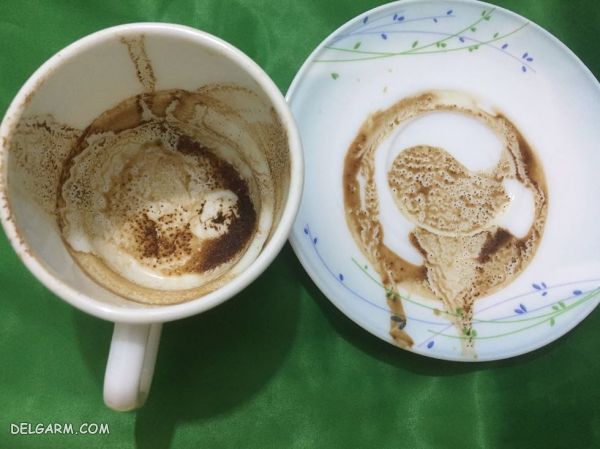 فال قهوه نعلبکی
