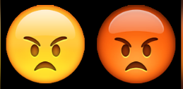 معنی ایموجی ها | معنی ایموجی چهره عصبانی