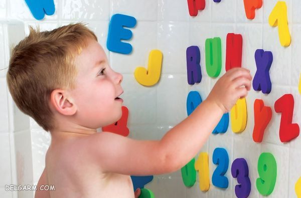 بازی با حروف در حمام