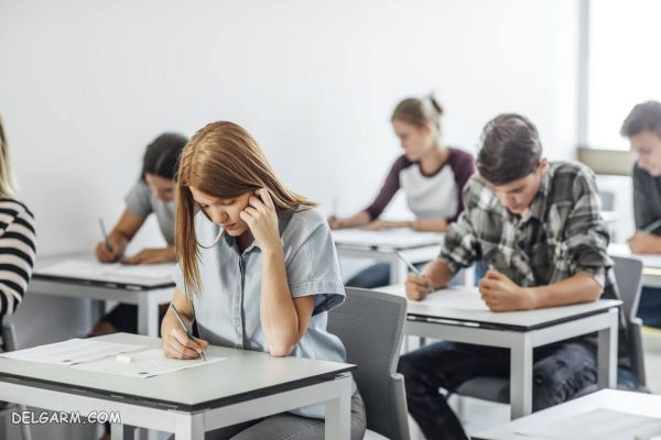 تمرکز در جلسه امتحان
