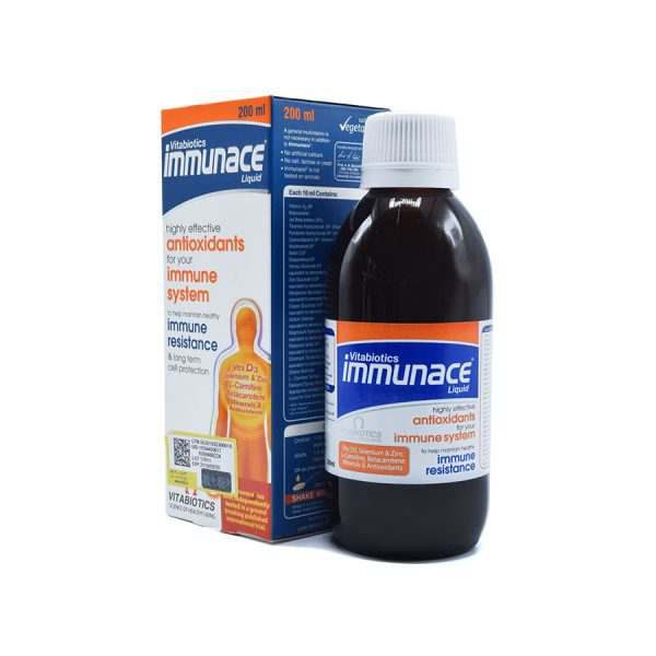 عوارض و نحوه مصرف شربت ایمیونس Immunace Syrup