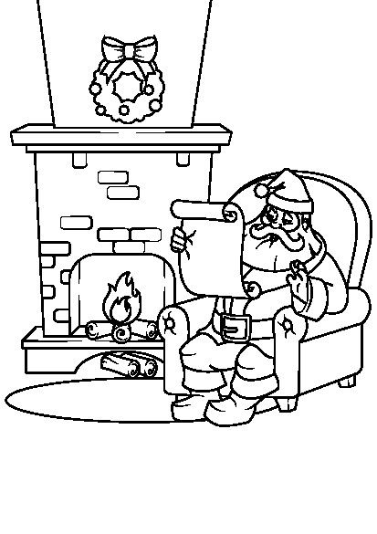 نقاشی درخت کریسمس واقعی