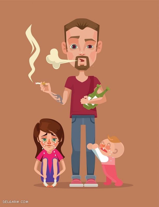 نقاشی اعتیاد / نقاشی در مورد اعتیاد / کاریکاتور اعتیاد /نقاشی اعتیاد به مواد مخدر