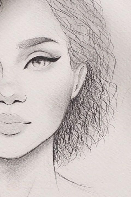 نقاشی دخترانه زیبا و آسان رنگی